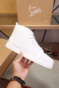 Christian Louboutin White Sneakers – New with Tag and Original Box Metroutfits