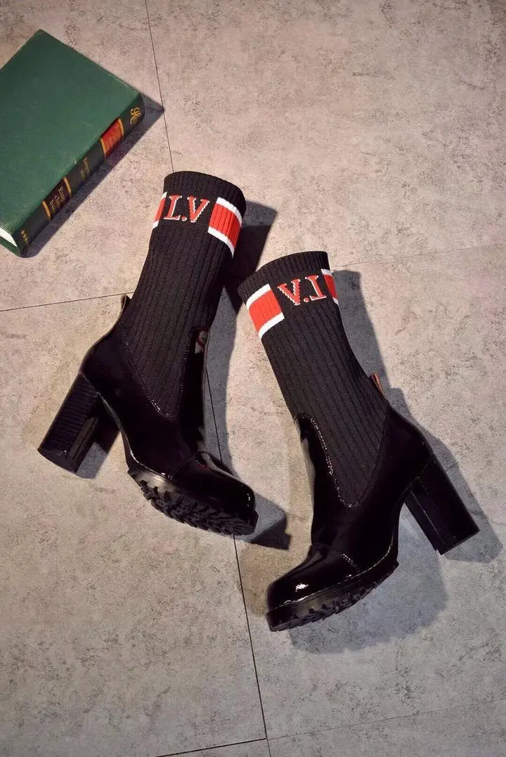New Louis Vuitton Flat Ranger Brown Women’s Boots With Tag Metroutfits