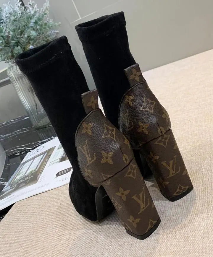 Louis Vuitton Matchmake Ankle Boots Women’s New With Tag Metroutfits