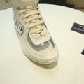 Chanel Women's White Sneaker Metroutfits