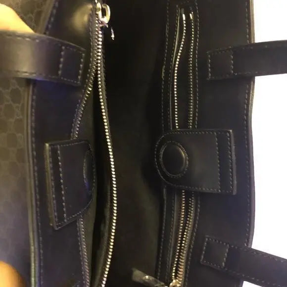 Gucci Supreme GG Tote Bag With Patches New Metroutfits