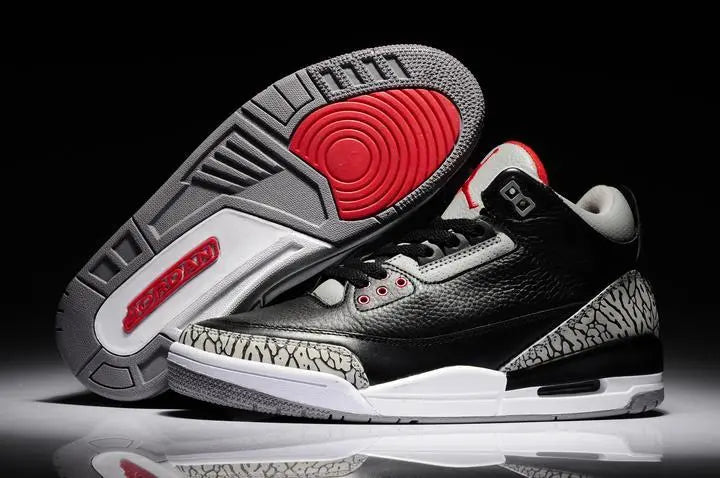 Air Jordan Retro 3 Sneakers Black – New with Tag & Original Box Metroutfits