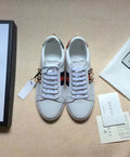 Gucci Women’s Ace Punk White Studded Sneakers Metroutfits