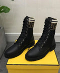 Fendi Women’s Leather Boots New With Tag And Box Metroutfits