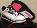 Air Jordan Retro 3 Sneakers White Black Metroutfits