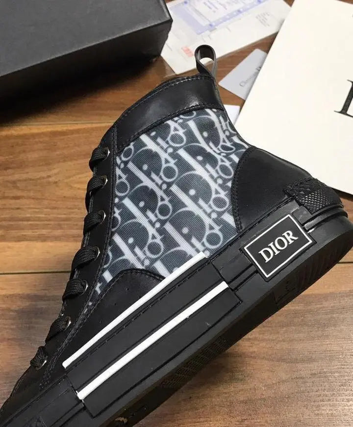 Christian Dior Black Sneakers Metroutfits