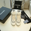 Chanel Women's White Sneaker Metroutfits