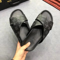 Louis Vuitton Men’s Black Slides – New with Tag & Original Box Metroutfits
