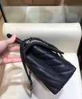 Chanel Handbag – Black Top Handle Flap Bag Metroutfits