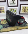 Gucci Coco Captain Logo Black Belt Waist Bag Metroutfits