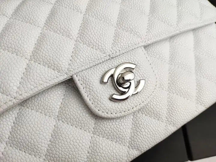 Chanel Caviar Quilted Medium Double Flap Bag New With Tag Metroutfits