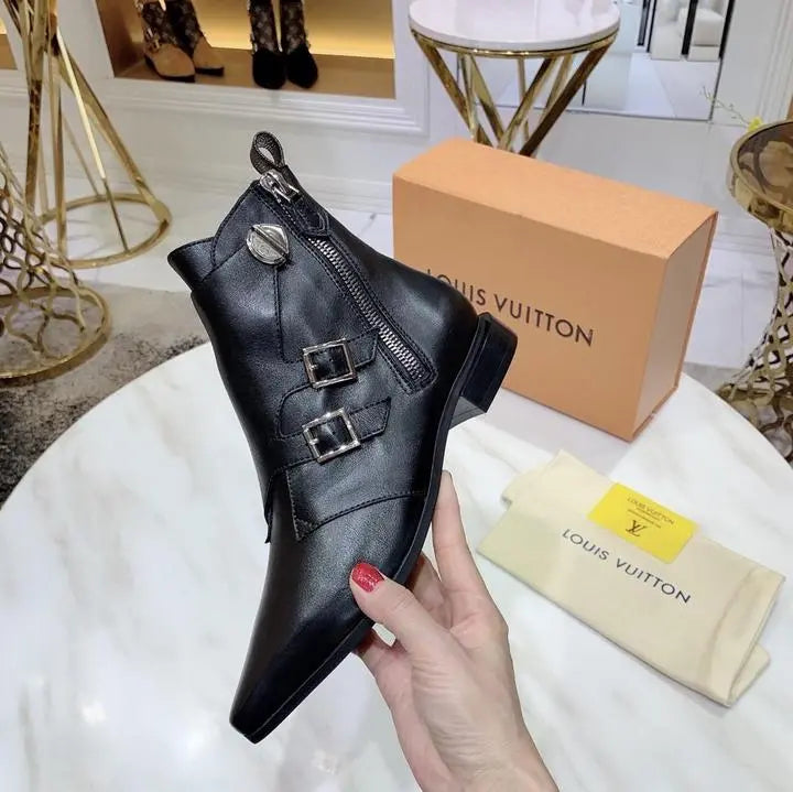 Louis Vuitton Women’s Janet Ankle Boots New With Tag And Box Metroutfits
