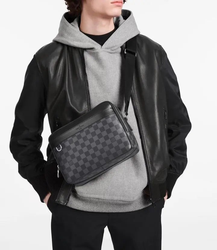 Louis Vuitton Trocadero Messenger NM PM Bag Black Metroutfits