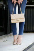 Chanel Handbag – Medium Double Flap Quilted Caviar Metroutfits