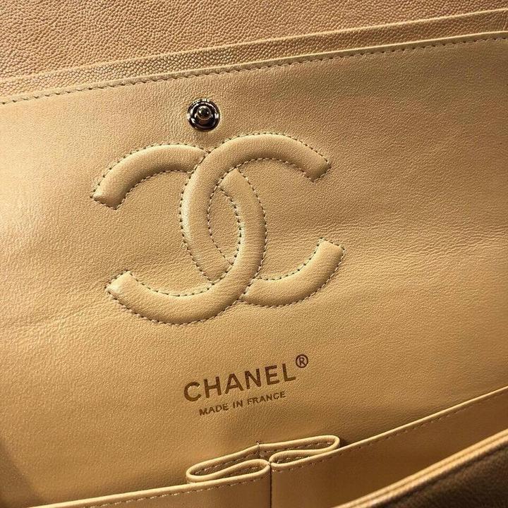 Chanel Handbag – Medium Double Flap Quilted Caviar Metroutfits