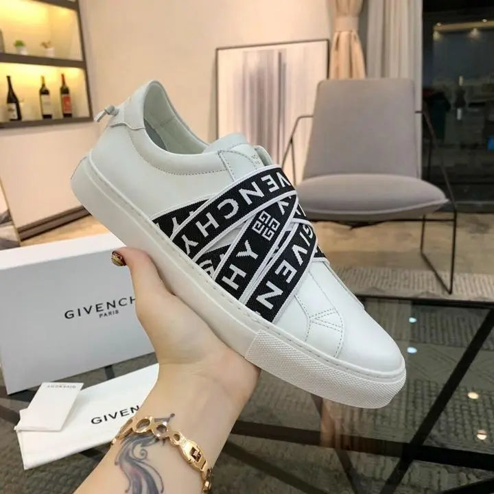 Givenchy White Sneakers New with Tag and Box Metroutfits