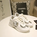 Chanel Sneaker Clear White New with Tag & Box Metroutfits