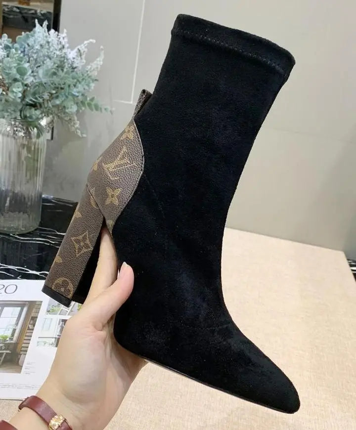 Louis Vuitton Matchmake Ankle Boots Women’s New With Tag Metroutfits