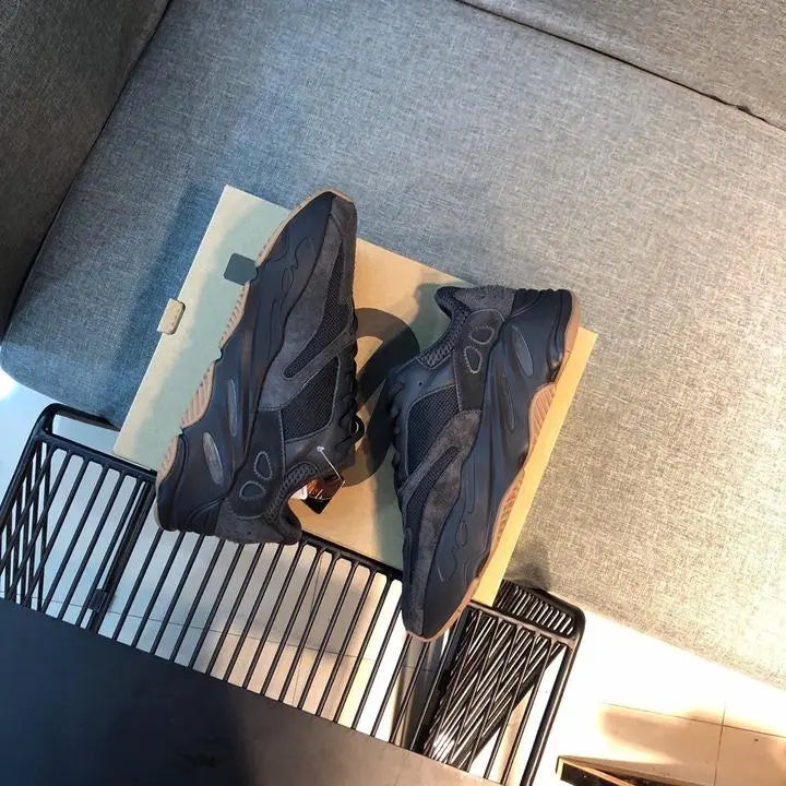 Adidas Yeezy 700 Men's Sneaker Black - New with Tag Metroutfits