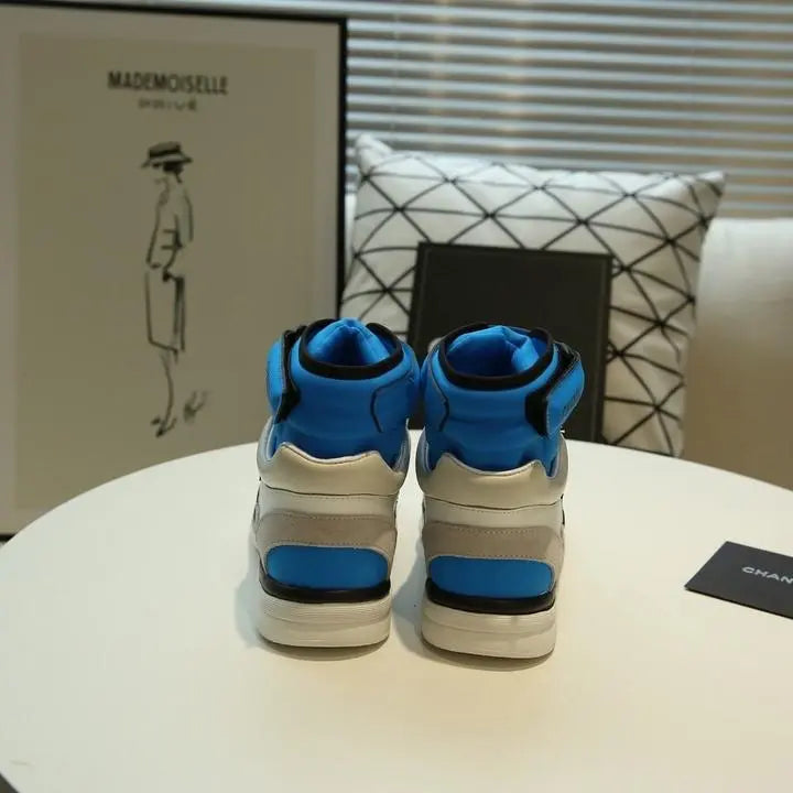 Chanel Sneaker Blue White Ash Women’s Designer Shoes Metroutfits