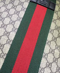 Gucci Ophidia GG Supreme Backpack with Web Metroutfits