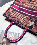 Christian Dior Embroidered Animals Book Tote Bag 42 cm New with Tag Metroutfits
