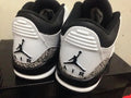 Air Jordan Retro 3 Sneakers White Black Metroutfits