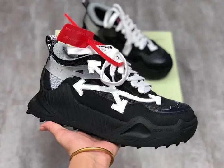 Off-White Wmns ODSY Black Sneakers New with Tag & Box Metroutfits