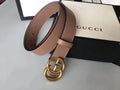 Gucci Leather Belt with GG Buckle – New with Tag, Genuine Leather Metroutfits