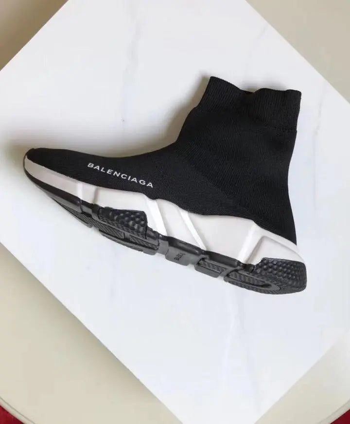 Balenciaga Speed Trainer Knit Sneakers - Lightweight Designer Footwear Metroutfits