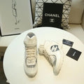 Chanel Women's White Sneaker Metroutfits