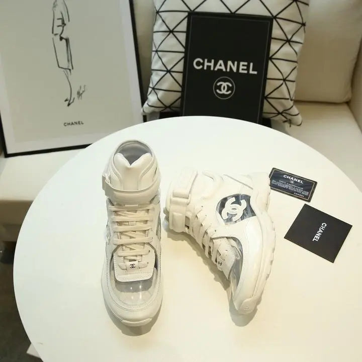 Chanel Women's White Sneaker Metroutfits