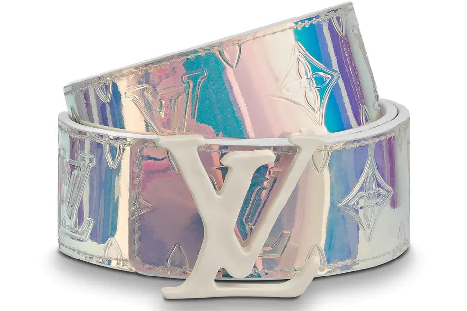 Louis Vuitton Reversible Damier Azur Canvas Belt Metroutfits