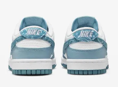 Nike Dunk Low Blue Paisley Sneakers Men & Women Metroutfits