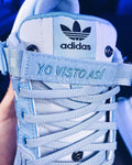 Bad Bunny x Adidas Forum Buckle Low “Blue Tint” Sneakers Metroutfits