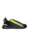 Fendi Flow Low-Top Calfskin Sneakers For Men & Women Metroutfits
