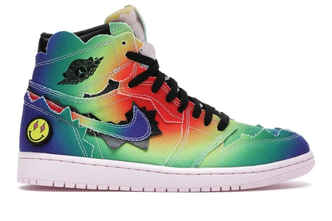 Nike Air Jordan 1 "JBalvin" Retro Sneakers New With Box Metroutfits
