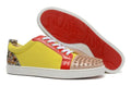 Christian Louboutin Men's Sneaker Yellow Red Metroutfits