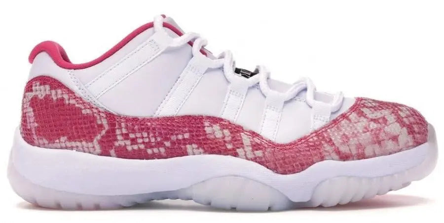 Air Jordan 11 Retro Low Pink Snakeskin Metroutfits