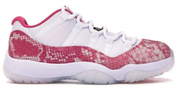 Air Jordan 11 Retro Low Pink Snakeskin Metroutfits
