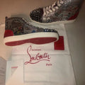 Christian Louboutin Vieira Spikes Suede Sneaker Metroutfits