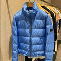Dior Puffer Jacket – Designer Outerwear in Blue & Black Metroutfits