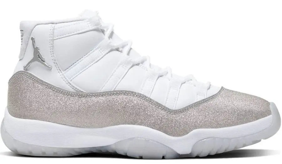 Air Jordan 11 Retro High White Grey Sneakers Metroutfits