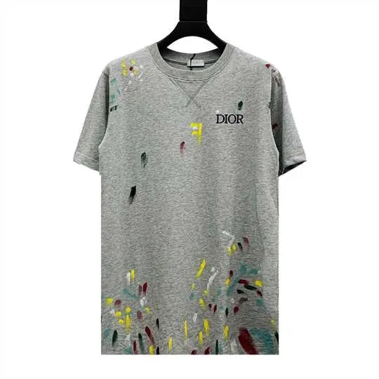 Dior Luxury Cotton T-Shirt Men & Women Metroutfits
