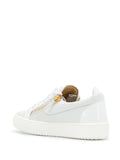 Giuseppe Zanotti Classic Gold Zip Sneakers Metroutfits