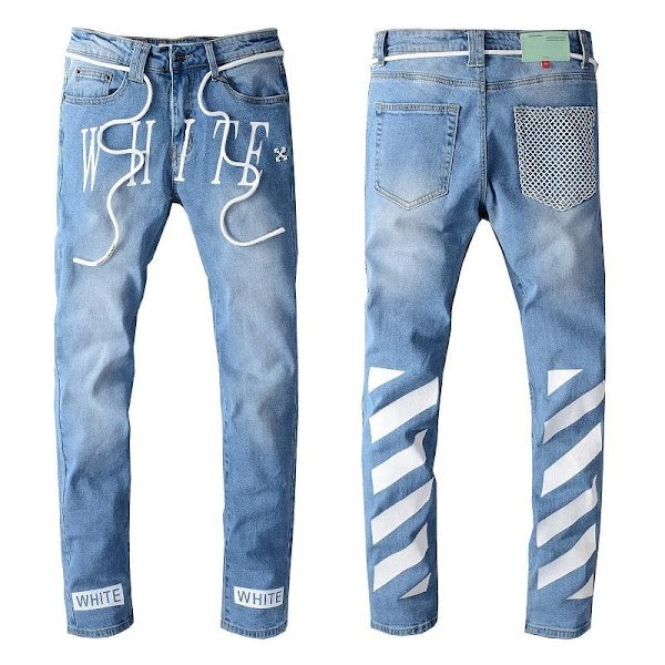 OFF WHITE - JEANS - CHIC TREAD