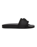 Versace Unisex Black  Signature Slides Metroutfits
