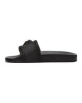 Versace Unisex Black  Signature Slides Metroutfits