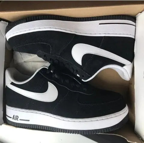 Nike Air Force 1 Low Black Sneakers – New with Tag and Original Box Metroutfits